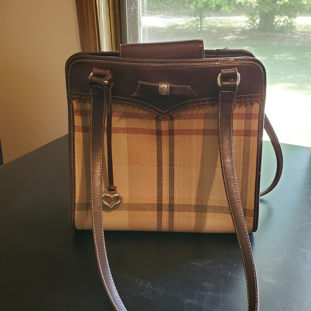 Brighton plaid bag